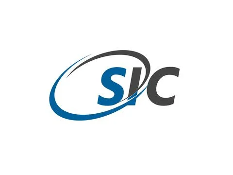 SIC creative logo design vector illustration Stock Illustration