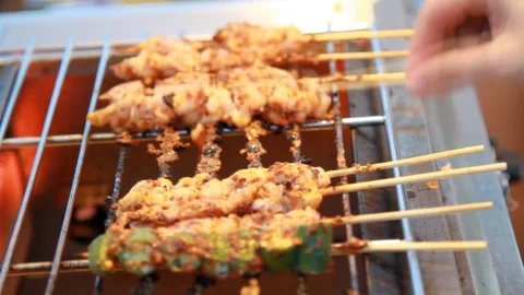 Sichuan pepper barbecue 스톡 동영상 72797467