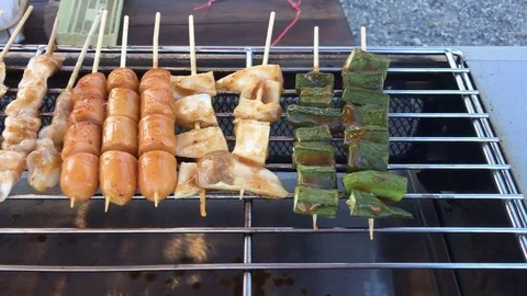 Sichuan pepper barbecue 스톡 동영상 72797877