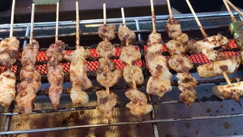 Sichuan pepper barbecue 스톡 동영상 72797904