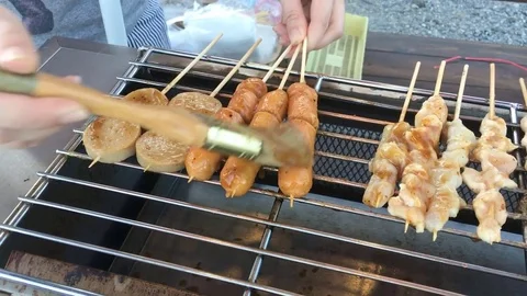 Sichuan pepper barbecue 스톡 동영상 72798046