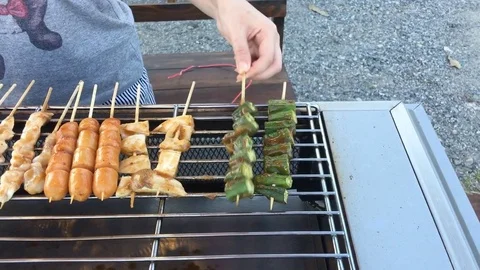 Sichuan pepper barbecue 스톡 동영상 72799956