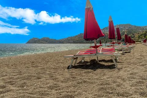 The sicilian beach Foto stock