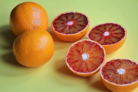 Sicilian oranges Stock Photos
