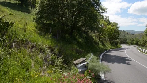 Sicilian Road Stock Footage 110905455