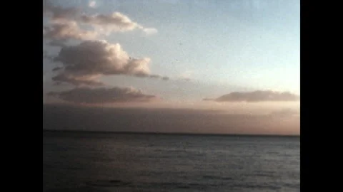 Sicilian Sunset 1970 Video stock 269484237