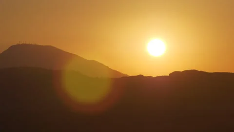 Sicilian sunset Stock Footage 313554978
