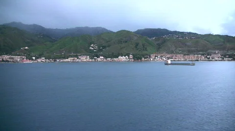 Sicily coastline Stock Footage 276561
