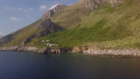 SICILY - Dello Zingaro - The Most beautiful sea beach of Sicily! 10 Stock Footage 141818863