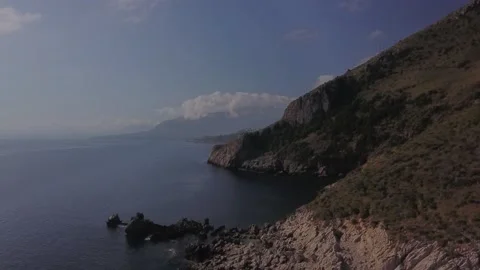 SICILY - Dello Zingaro - The Most beautiful sea beach of Sicily! 27 Stock Footage 141820802