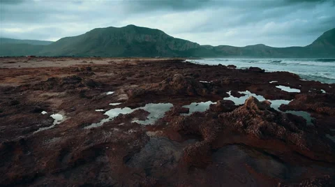 Sicily at the evening Stock Footage 55441991