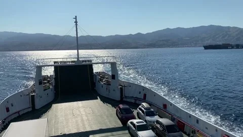 SICILY | FERRY BOAT | FULLHD Stock Footage 144145916