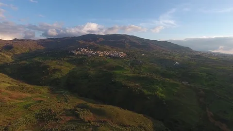 Sicily fields Stock Footage 76051146