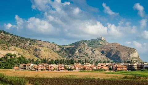 Sicily landscape Stock Photos