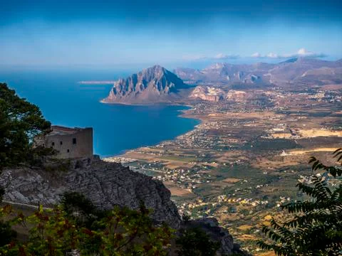Sicily Landscape Stock Photos