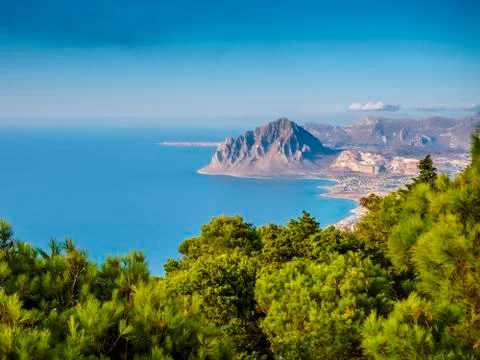 Sicily Landscape Stock Photos