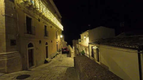 Sicily by night 스톡 동영상 297190764