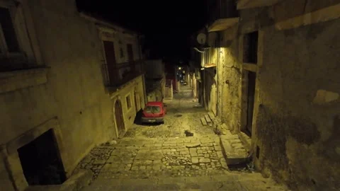 Sicily by night 스톡 동영상 297191322