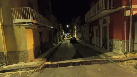 Sicily by night Video stock 297192676