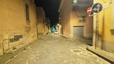 Sicily by night 스톡 동영상 297193026