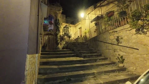 Sicily by night Stock-Footage 297194022
