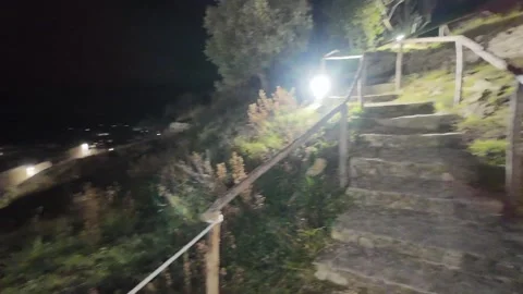 Sicily by night 스톡 동영상 297194408