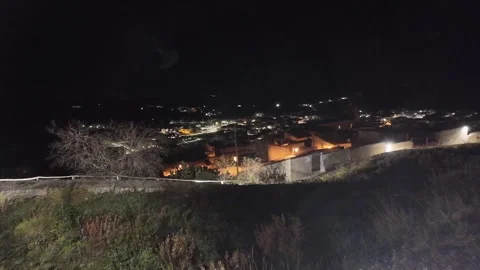 Sicily by night 스톡 동영상 297194637