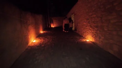 Sicily by night Video stock 297218247