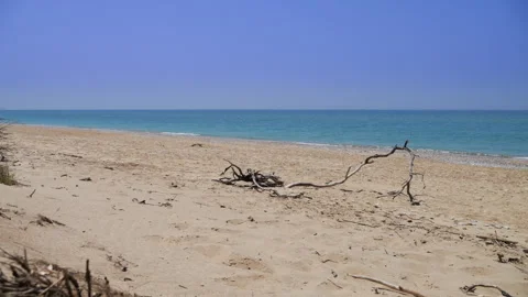 Sicily slow motion beach Stock Footage 282412935