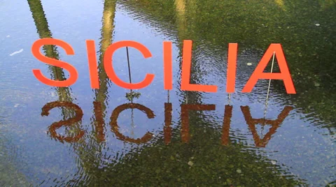 Sicily write Stock Footage 33634979