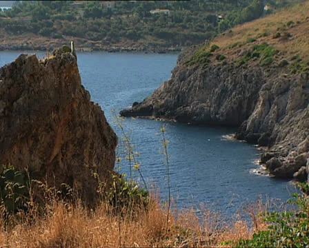 SICILY Zingaro reserve view Stock-Footage 24754807