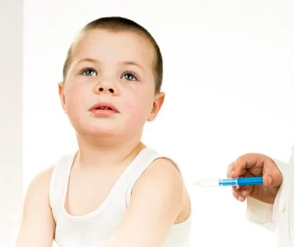 Sick boy Stock Photos