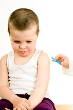 Sick boy Stock Photos