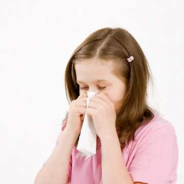 Sick child Stock Photos