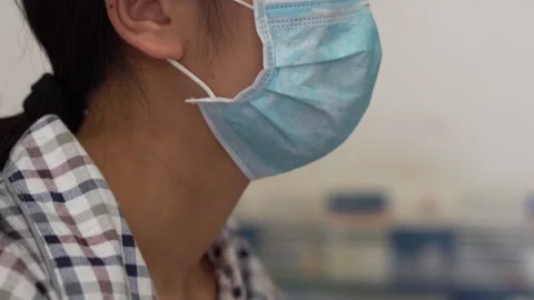 Sick at home 5 Stock Footage 140112259