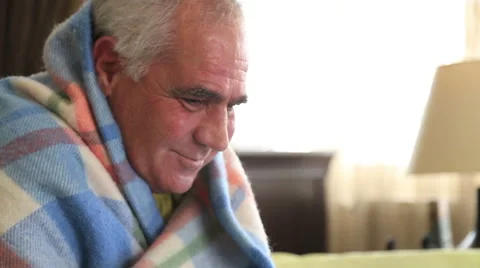 Sick man 스톡 동영상 49827352