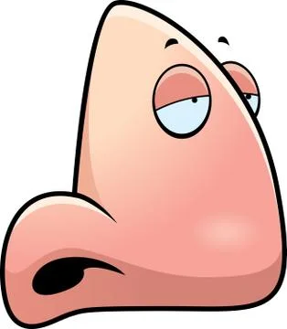 Sick Nose Stock Illustration
