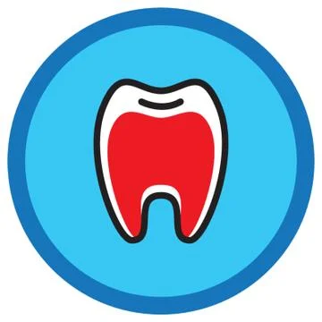 Sick Tooth Stock-Illustration