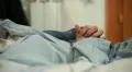 Sick woman in bed HD Footage
