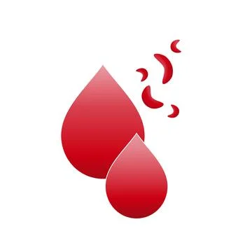 Sickle cell illustration  库存插图