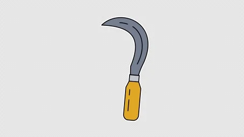 Sickle Vídeo Stock 335399097