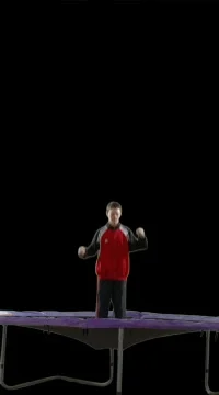 Side and back somersault Video stock 79755