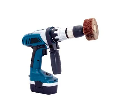 Side angled view of drilling machine Stock Photos