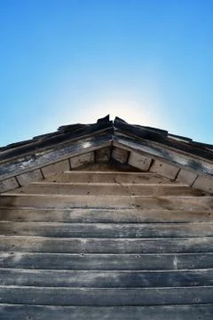 Side of a barn Stock Photos