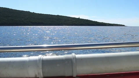 Side of board in the sea 스톡 동영상 42565013