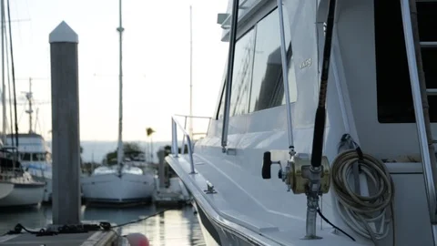 The Side Of A Boat Stock Footage 104805314