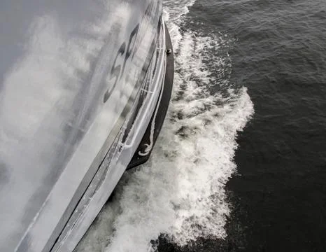 Side of a boat Stock Photos