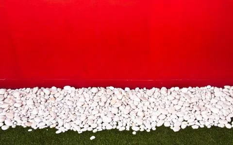 Side of the building. Stock Photos