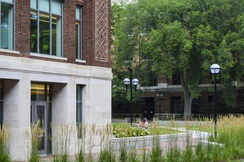 Side of a building Stock Photos