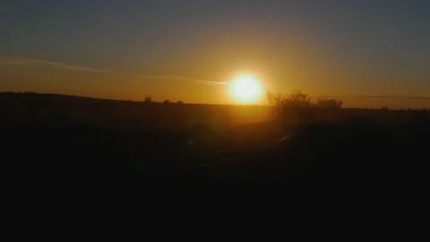Side car camera in the Sahara desert at sunset Stock-Footage 147433410